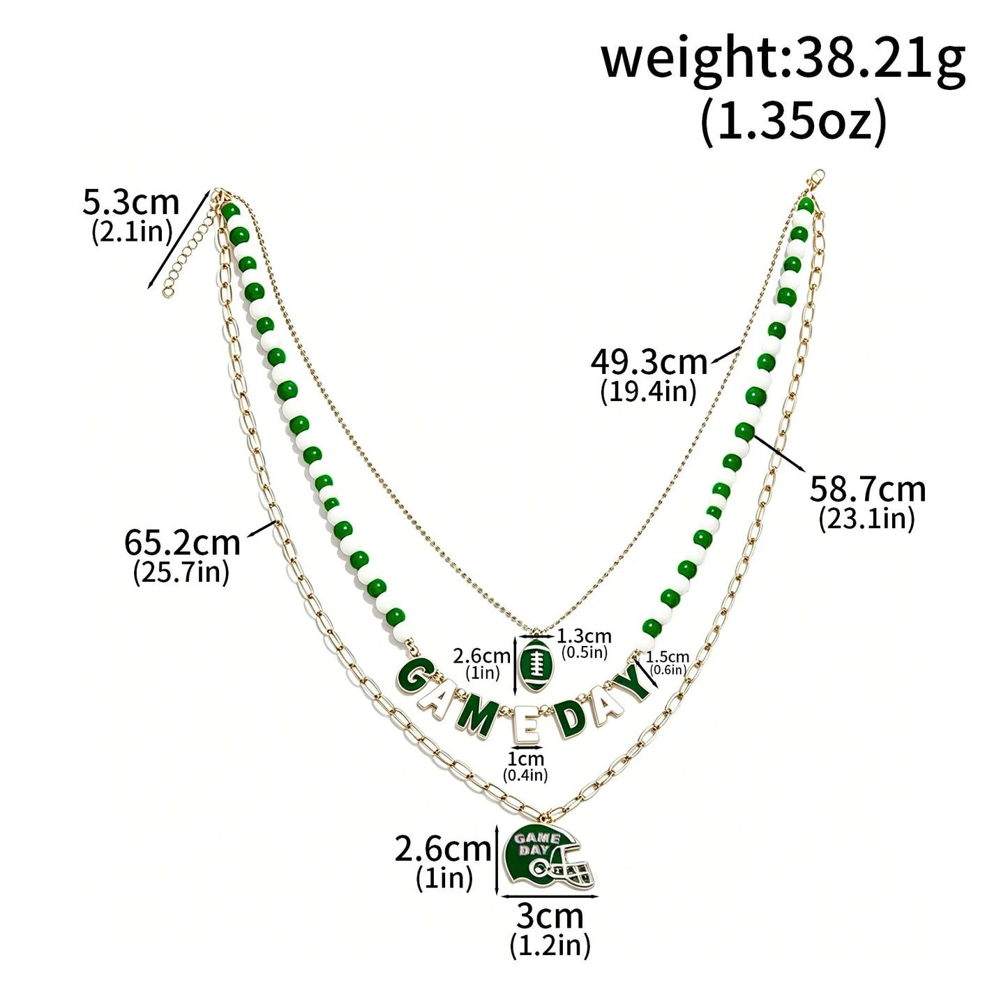 PREORDER: Game Day Layered Necklace 7.27.26