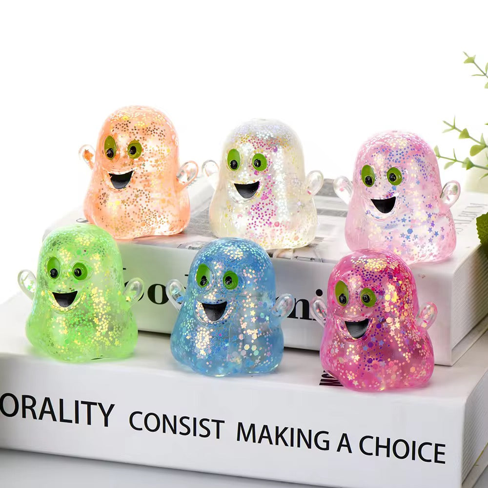 Glitter Ghost Squishy *LATE JULY SHIPMENT*