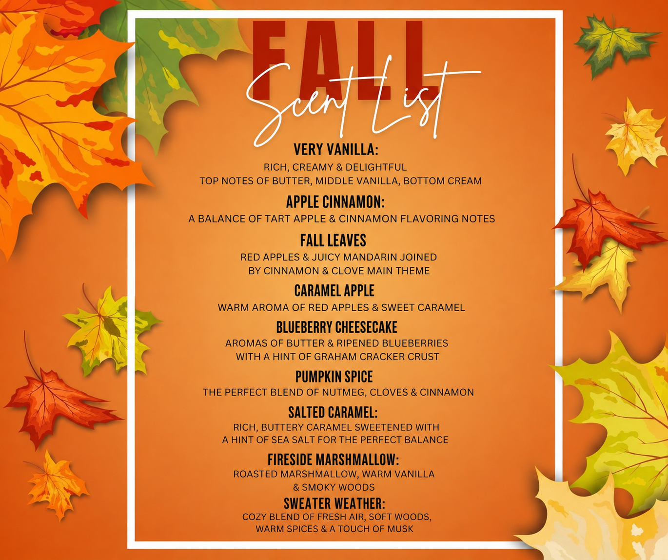 Pumpkin Spice Room and Linen Spray