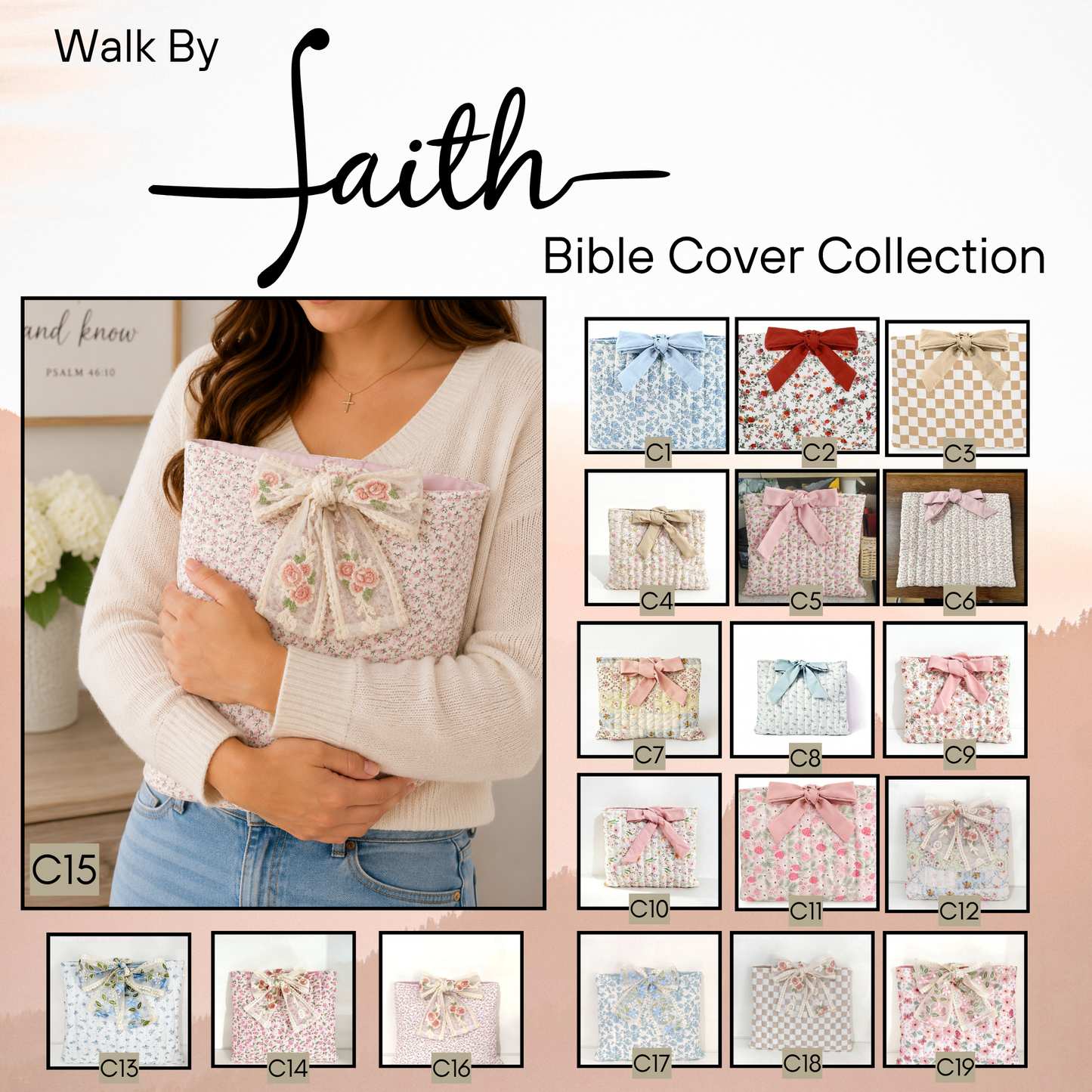PREORDER: Walk By Faith Bible Cover Collection 6.29.26