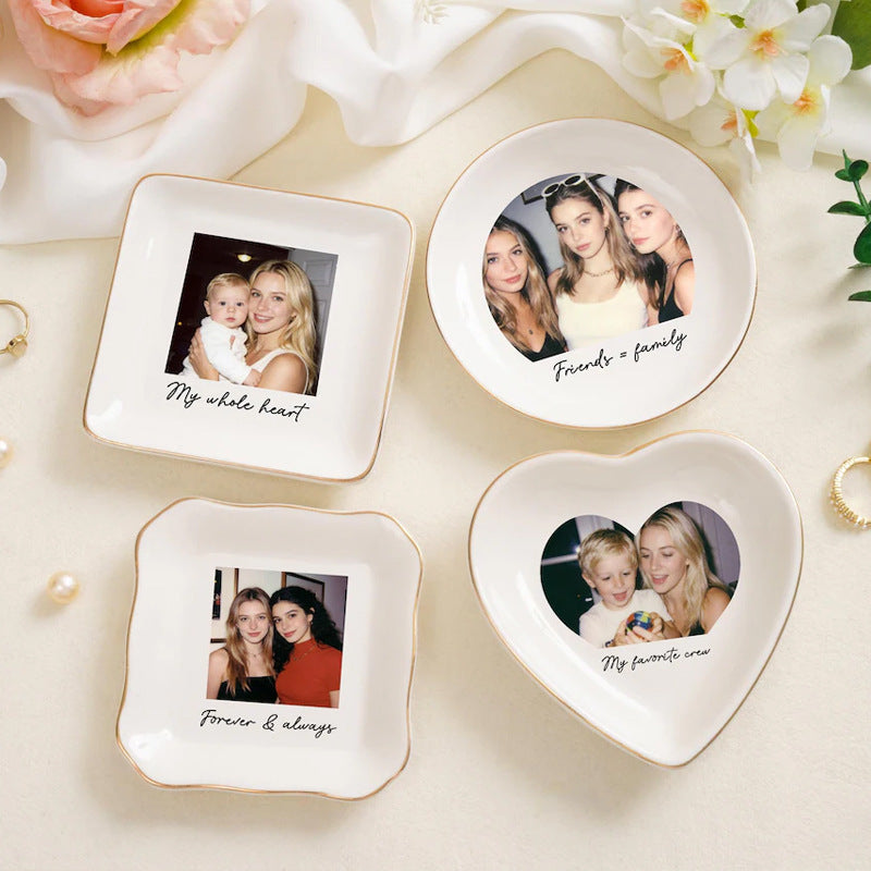 PREORDER: Cherished Moments Photo Trinket Dish (Pennant Flag Design) 7.6.26