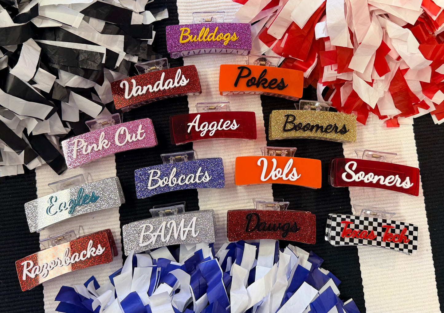 Custom Acrylic Hair Clips *PRE ORDER*
