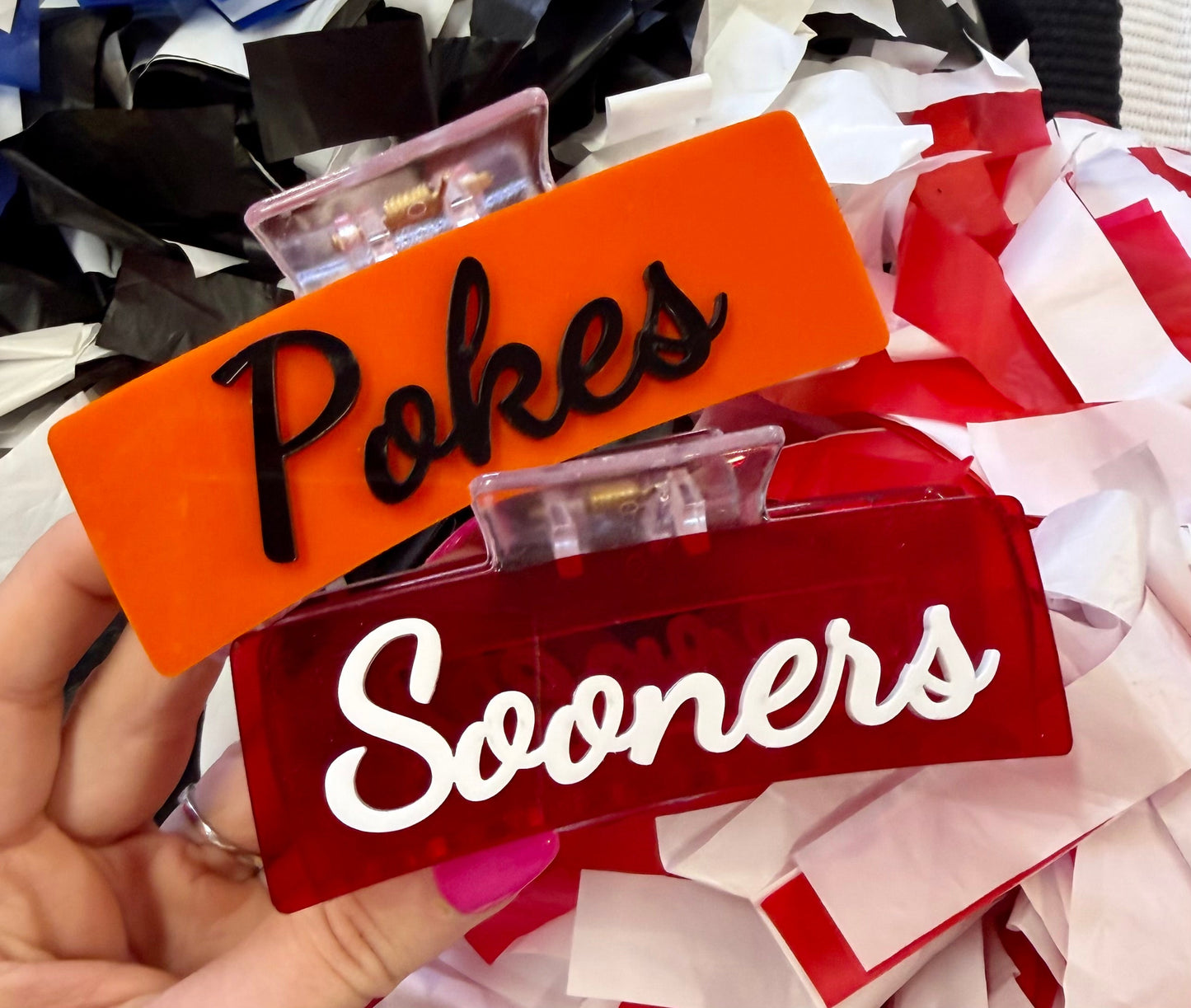 Custom Acrylic Hair Clips *PRE ORDER*