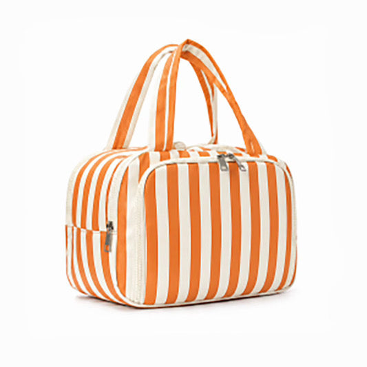Striped Toiletry Organizing Bag *Pre Order*