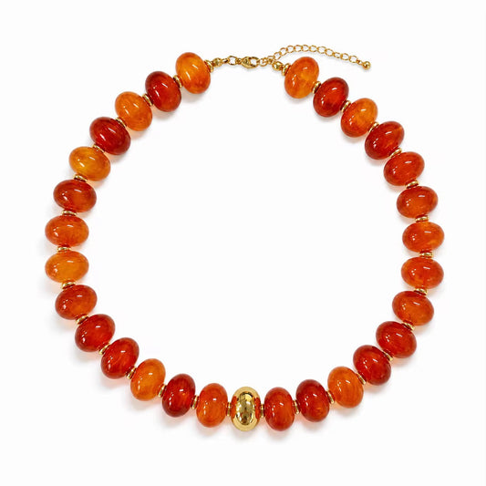 RTS Tortoise Beaded Necklace