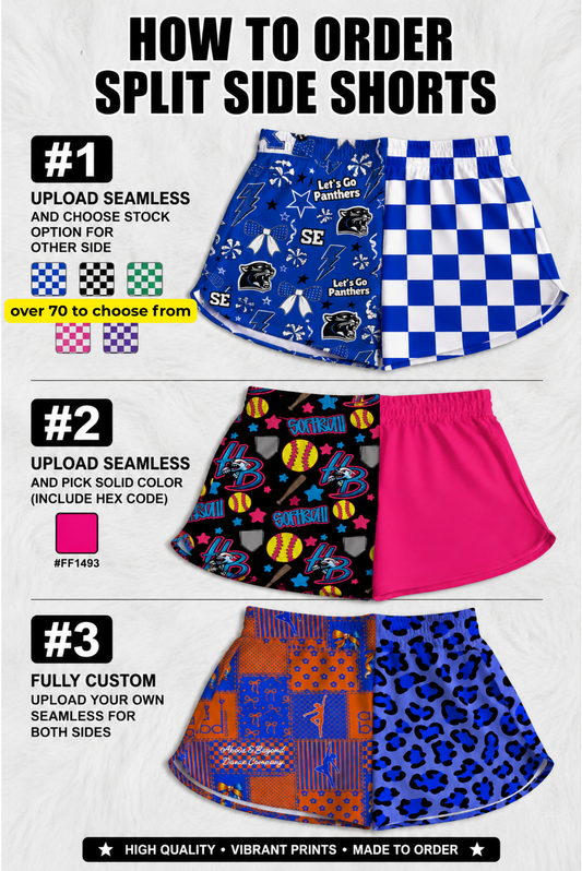 PREORDER: Split Side Shorts (Seamless + Solid Color) 5.18.26