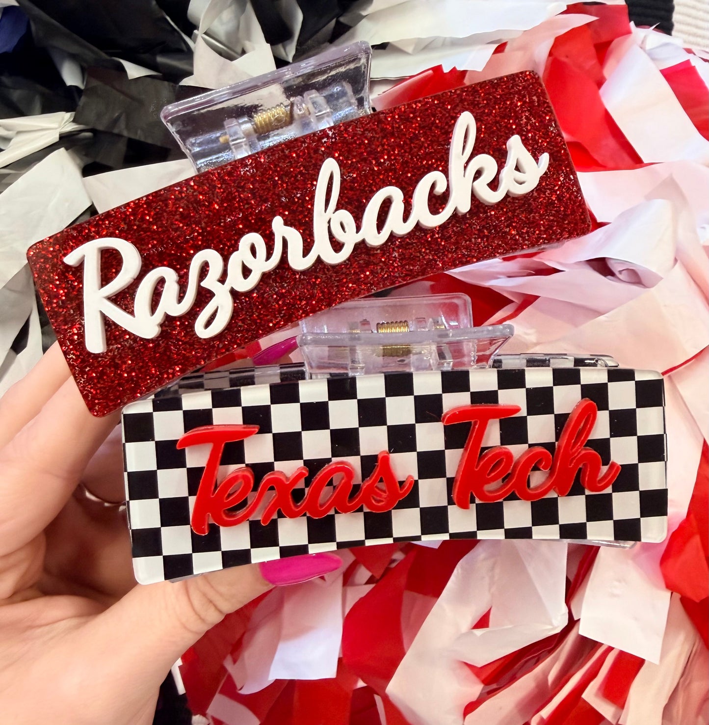 Custom Acrylic Hair Clips *PRE ORDER*