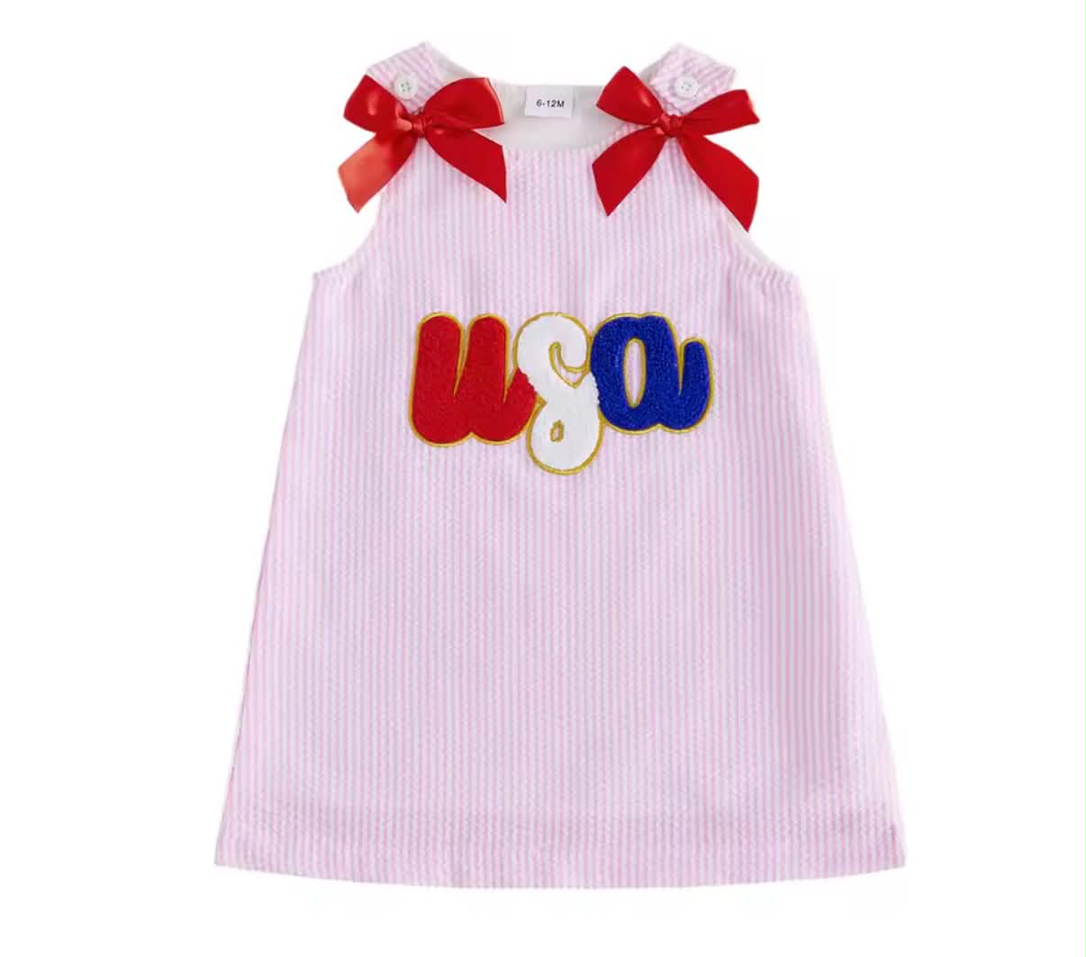 PREORDER: Bows & USA dress 5.18.26