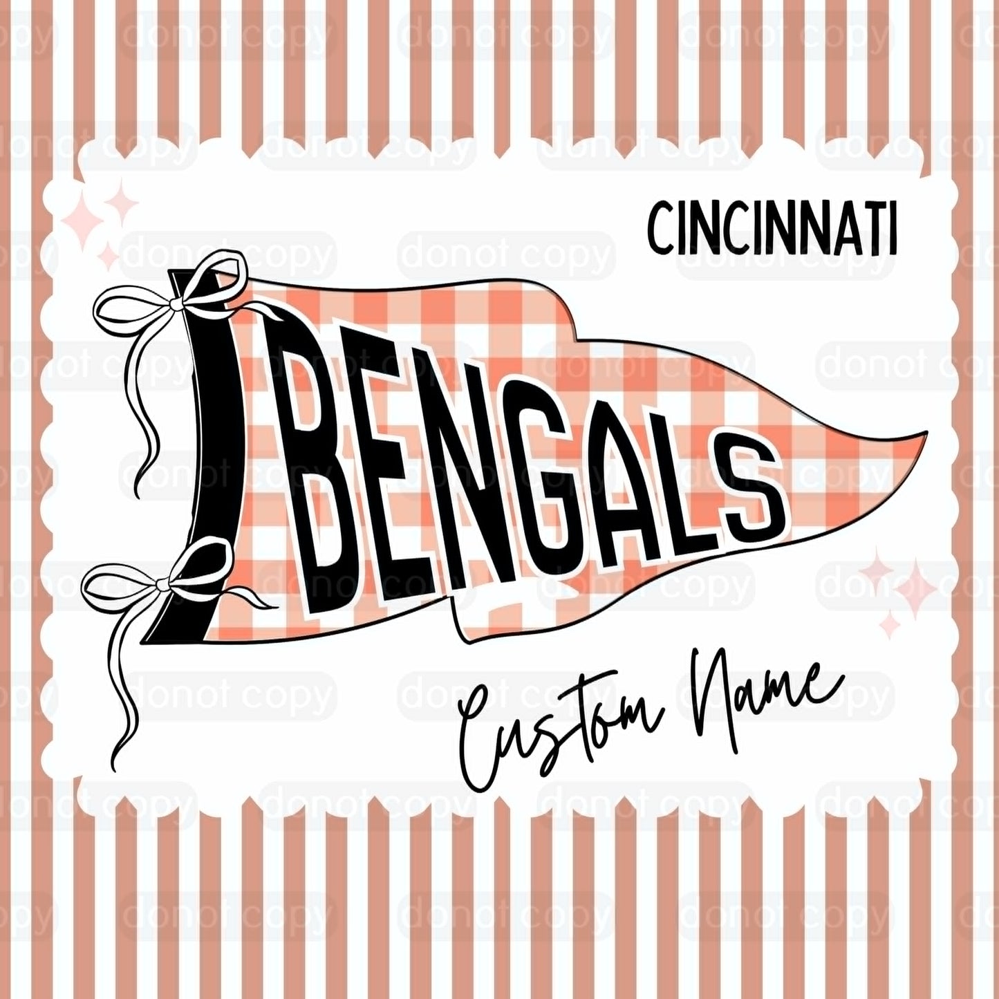 PREORDER: Custom Pennant Flag Pillowcase  7.6.26