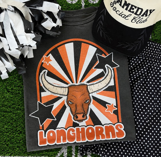 Longhorns Retro Tee