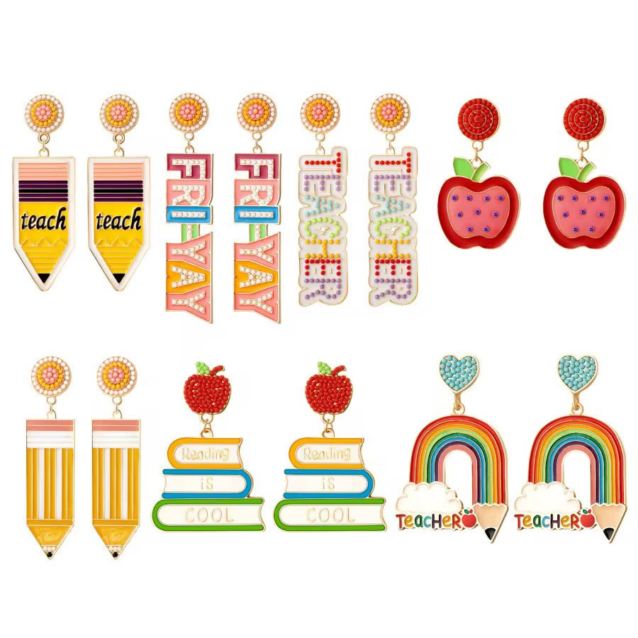 Teacher Earrings RTS