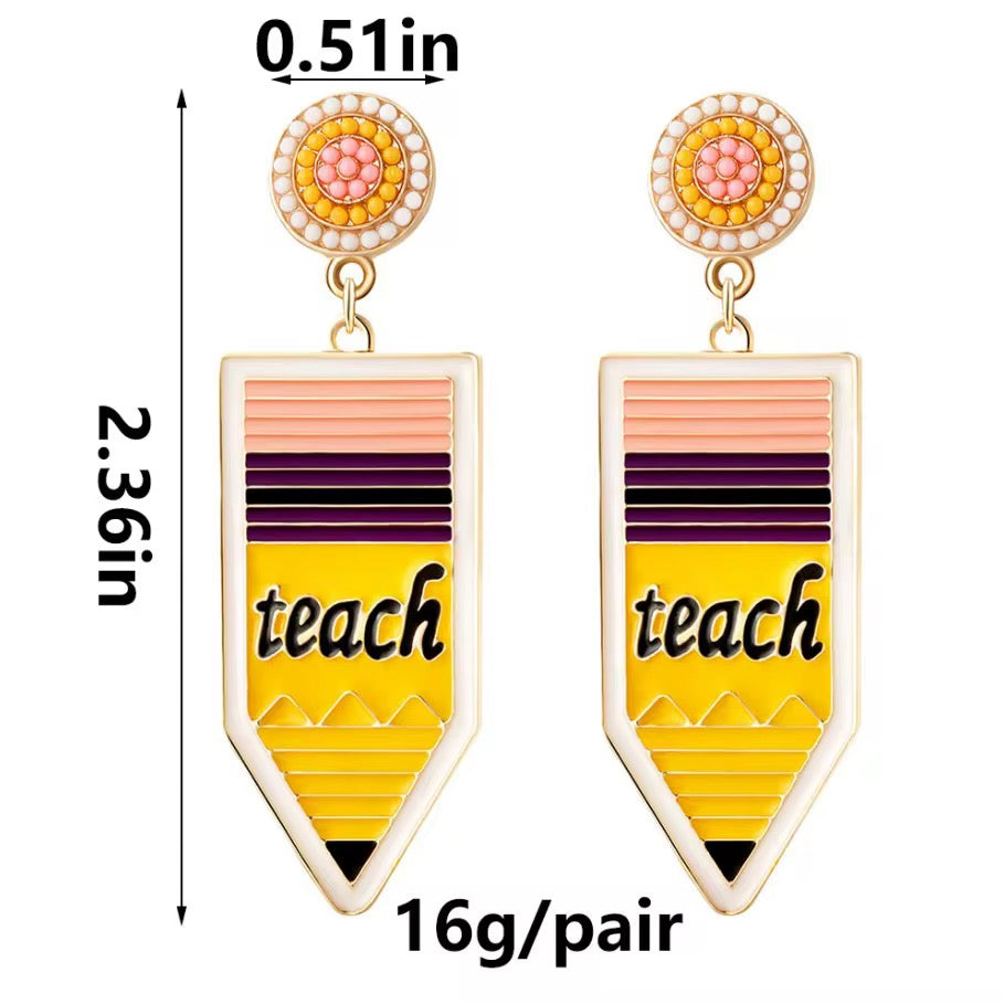 Teacher Earrings RTS