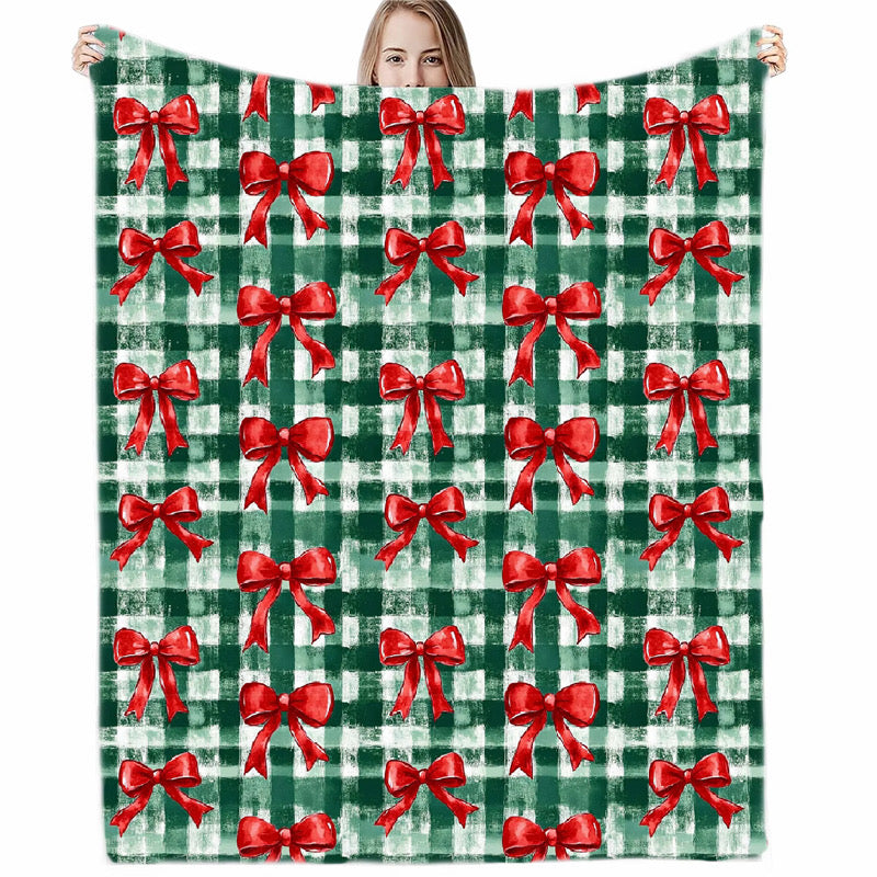 Christmas Bows Blanket *Pre Order*