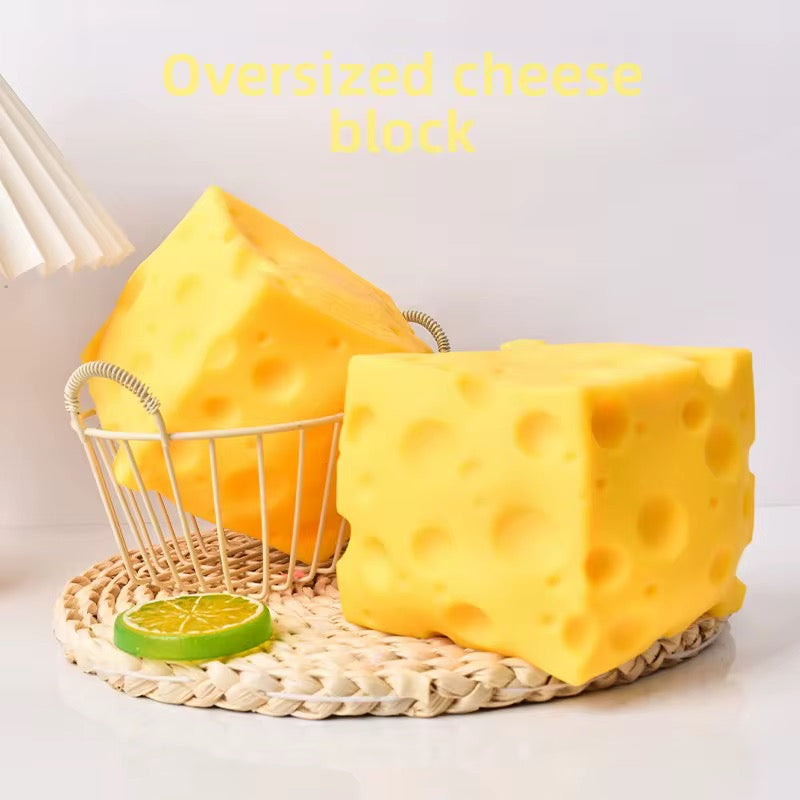 Large Cheese Squishy *Pre Order* *Late June Shipment*