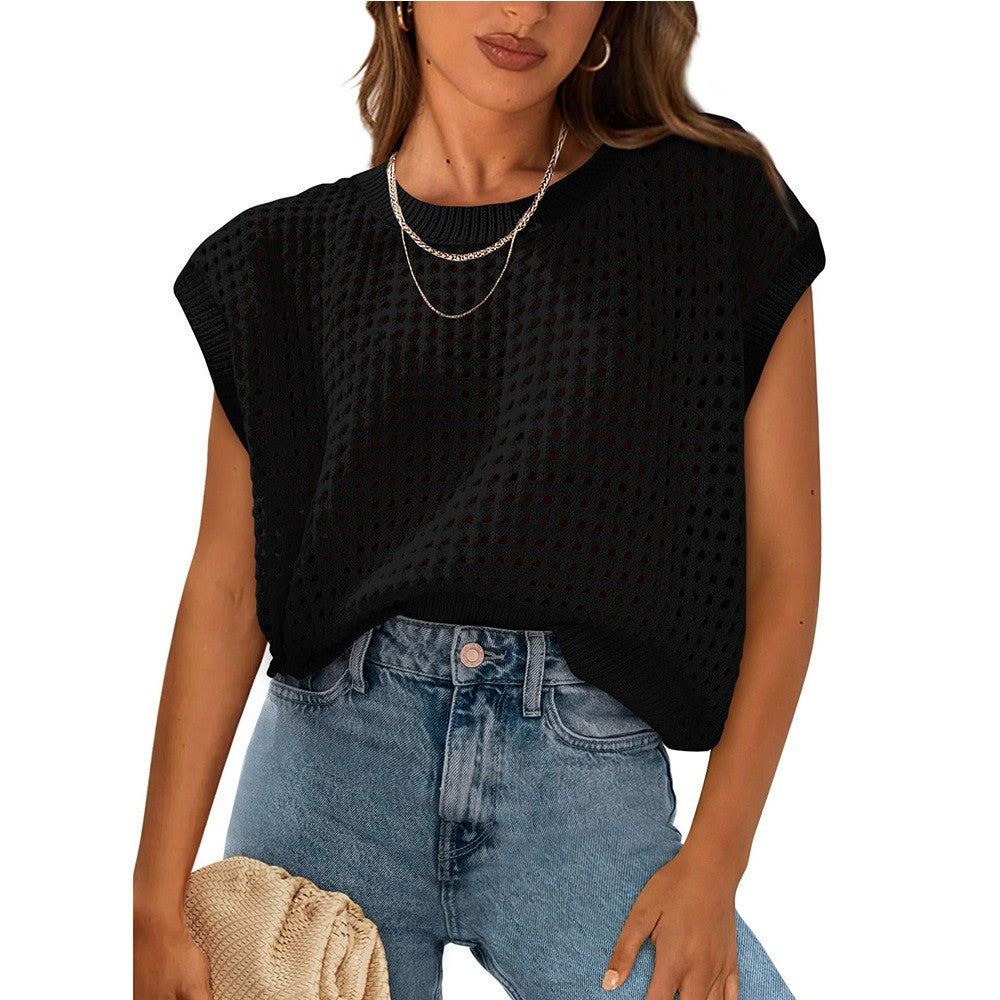 PREORDER: The Brielle Open Knit Sweater 6.22.26