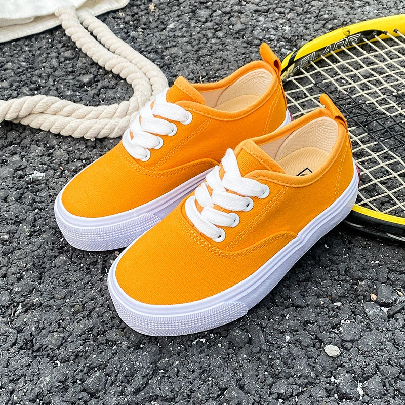 PREORDER: Kid's Canvas Lace-up Shoes  RERUN 7.13.26