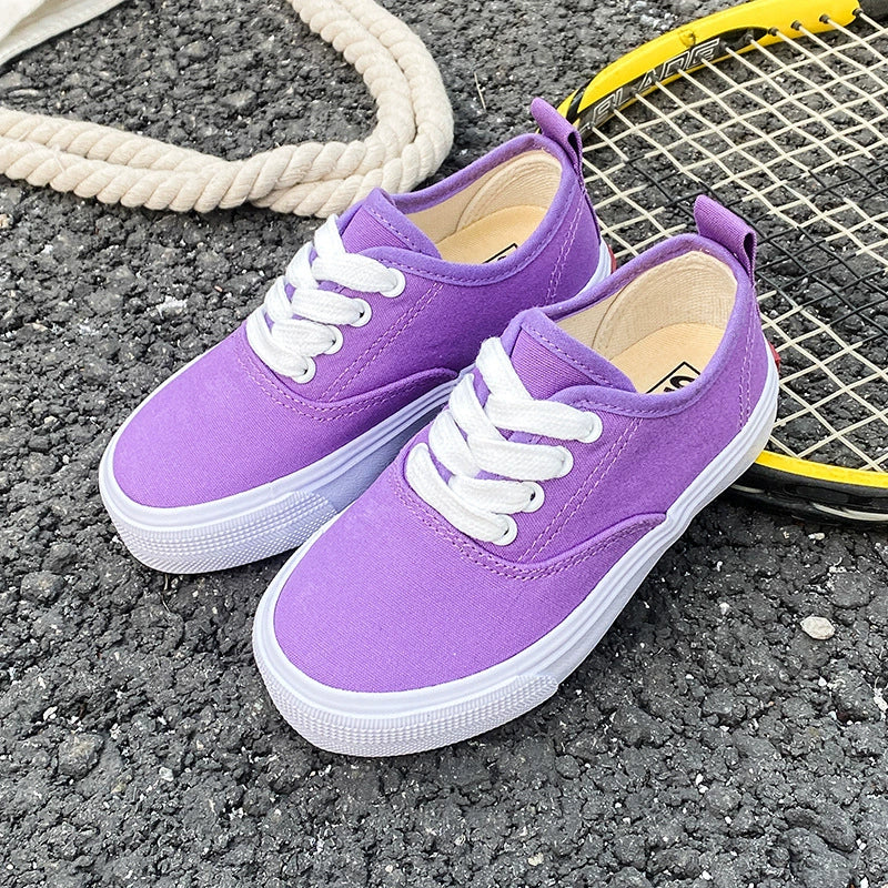 PREORDER: Kid's Canvas Lace-up Shoes  RERUN 7.13.26