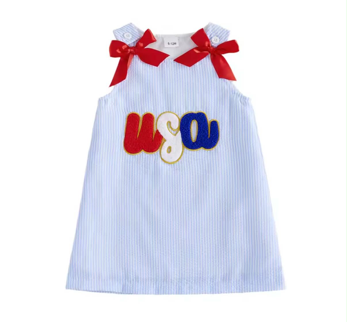 PREORDER: Bows & USA dress 5.18.26