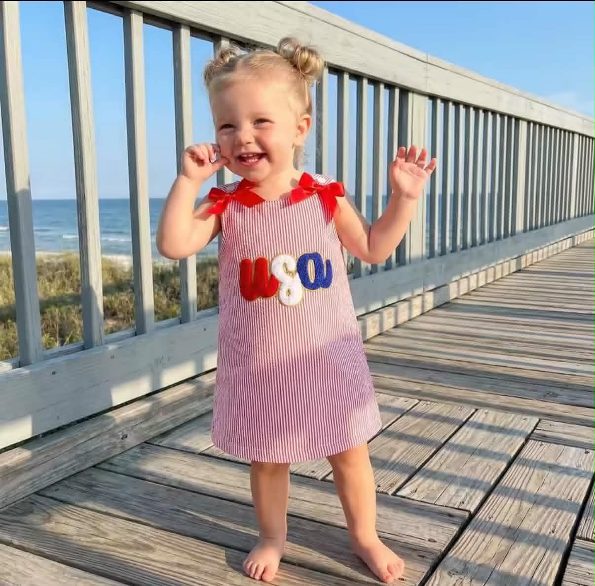 PREORDER: Bows & USA dress 5.18.26