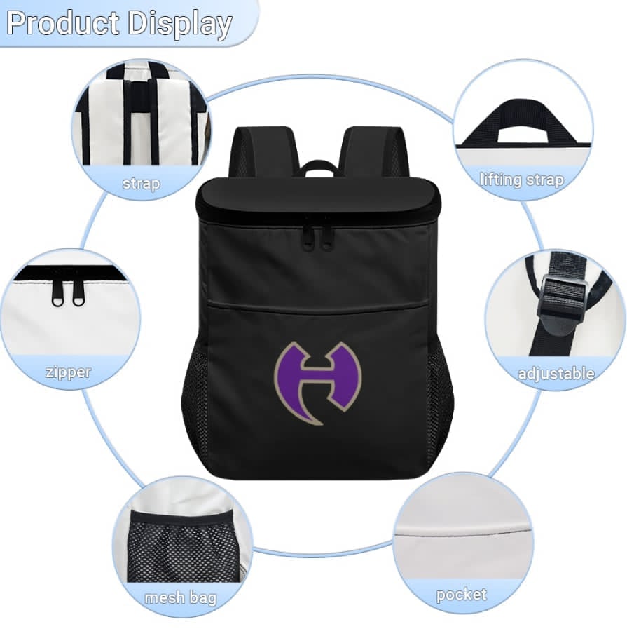 PREORDER: Solid + Logo  Custom Cooler Backpack RERUN 6.8.26