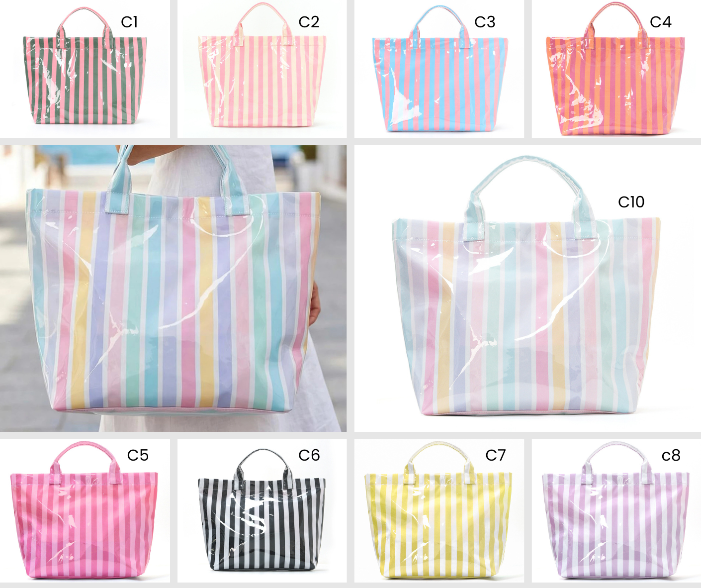 PREORDER: Vinyl Waterproof Tote RERUN 6.8.26