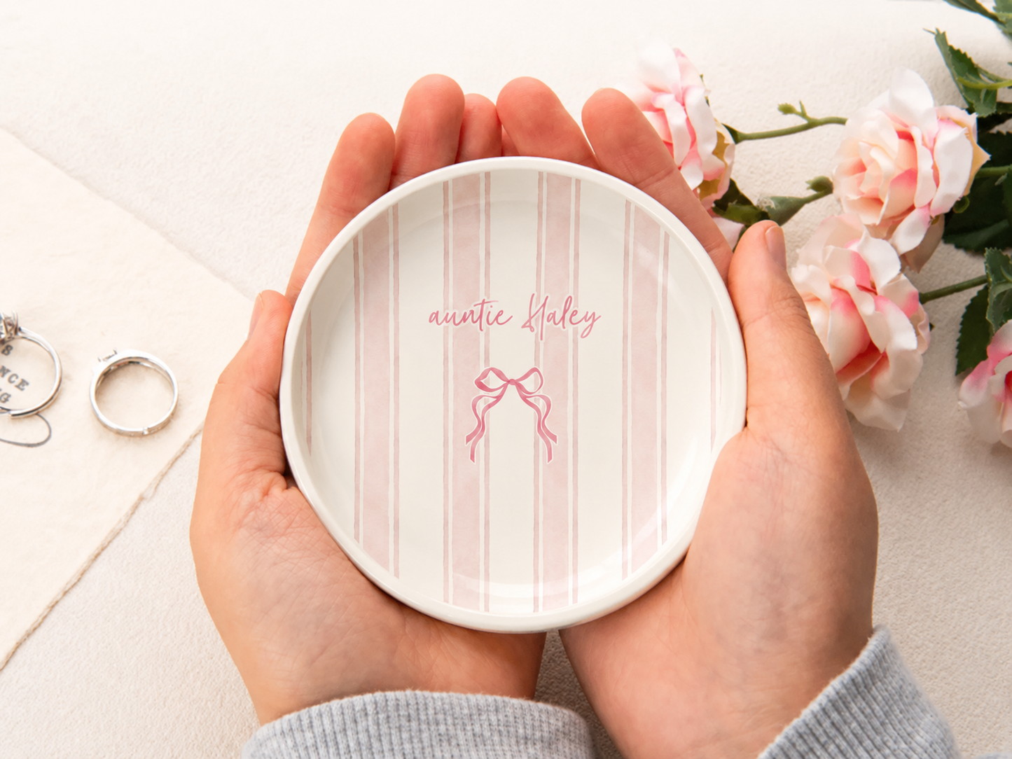 PREORDER: Cherished Moments Photo Trinket Dish (Completely Custom)  7.6.26
