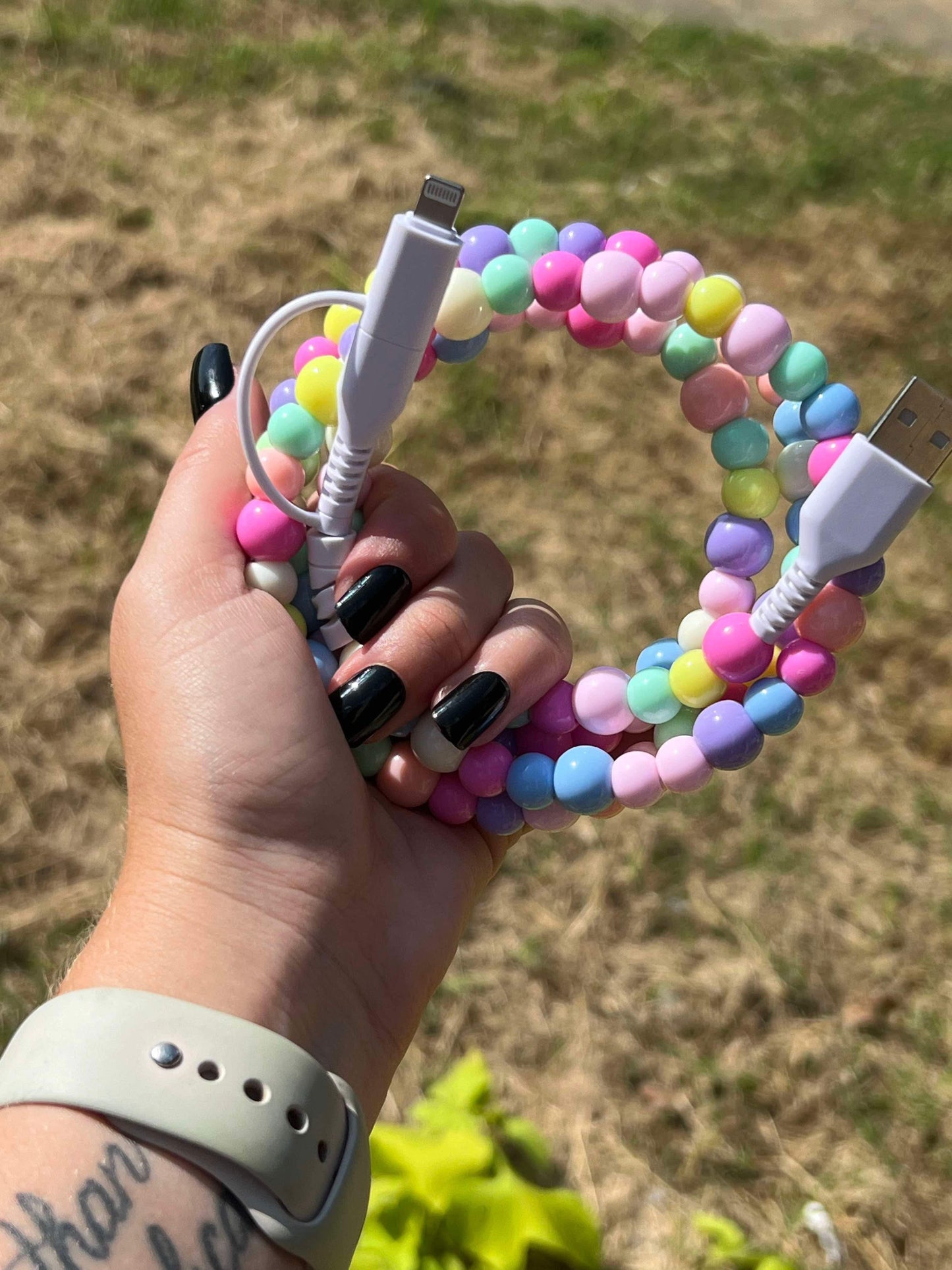 PREORDER: RERUN Dual Beaded Phone Charger 6.29.26